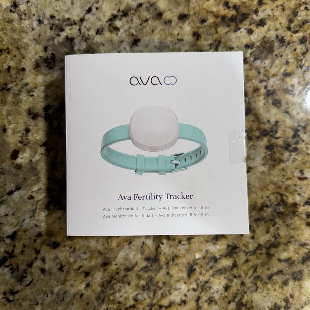 Ava fertility tracking bracelet with replacement strap- used, still works great!